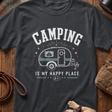 My Happy Place Camper T-Shirt thumbnail 1