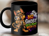 German Shepherd Detective Halloween Mug thumbnail 9