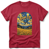 Gogh Fly ~ Comfort Colors Premium Tee thumbnail 2