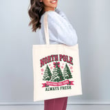 North Pole Tree Farm Tote Bag thumbnail 3