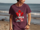 Canada Maple Leaf Mode On Tee thumbnail 6