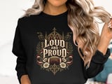 Loud and Proud Football Tee thumbnail 13