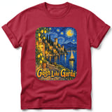 Gogh Lake Garda ~ Comfort Colors Premium Tee thumbnail 2