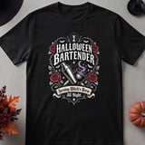 Halloween Drinking Shirt Gothic Tequila Margarita thumbnail 5