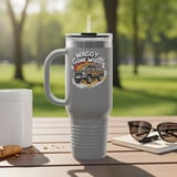 Waggy Gone Wild Tumbler, Grand Wagoneer Tumbler, Classic Car Gift, Cars at Petralla Shop thumbnail 7
