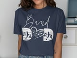 Band Dad Font and Back Graphic Tee thumbnail 10