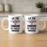 La Tía Más Chingona Mug – Funny Aunt Gift in Spanish thumbnail 4