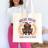 Hocus Pocus Coffee Tote Bag thumbnail 2