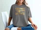 I Destroy Silence Trumpet Graphic Tee thumbnail 6