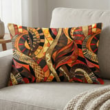 Golden Threads Lumbar  & Throw Pillow  thumbnail 10