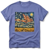 Gogh Stars and Stripes ~ Comfort Colors Premium Tee thumbnail 10