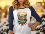 California El Nino Survivor Long Sleeve Tee thumbnail 6