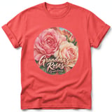 Grandma's Roses ~ Comfort Colors Premium Tee thumbnail 3