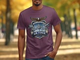 United States Air Force Shirt, Fighter Jet Emblem USAF Tee, Military Veteran Gift, Patriotic Aviation Enthusiast T-Shirt for Him Her thumbnail 4