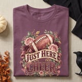 Just Here To Cheer Football Tee or Sweatshirt thumbnail 8