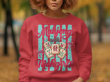 Mahjong With Mahgirls Graphic Print, Cute Coquette Mahjong Game Night Art, Grandmillennial Tiles Design, Best Friend Girls Trip Gift thumbnail 9