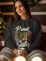 Proud Army Sister Tee thumbnail 10
