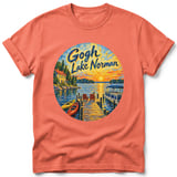 Gogh Lake Norman ~ Comfort Colors Premium Tee thumbnail 4