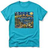 Gogh No Alarm ~ Comfort Colors Premium Tee thumbnail 5