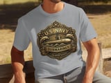 US Navy Submariner T-Shirt, The Silent Service Tee, Patriotic Military Veteran Gift, Submarine Crew Apparel Shirt thumbnail 5