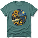 Gogh Keys ~ Comfort Colors Premium Tee thumbnail 8