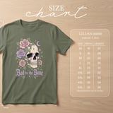 Bad to the Bone Floral Skull Tee thumbnail 14