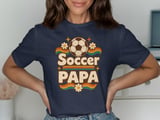 Retro Soccer Papa Tee thumbnail 8