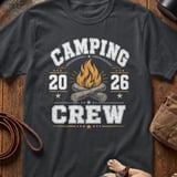 Camping Crew 2026 Campfire Tee thumbnail 1