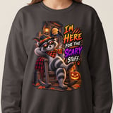 Halloween Randy the Raccoon Sweatshirt thumbnail 12