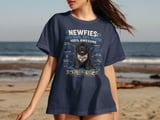 Funny Newfie Dog Anatomy Tee thumbnail 6