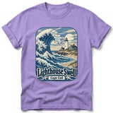 Lighthouse Swell ~ Comfort Colors Premium Tee thumbnail 6