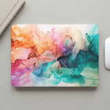 Abstract Watercolor MacBook Case thumbnail 5