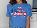 Vintage 1776 Distressed Flag Graphic Tee thumbnail 10