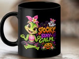 Spooky Stay Calm Yoga Mug thumbnail 9