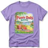 Picnic Dots ~ Comfort Colors Premium Tee thumbnail 6