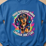Proud Dachshund Human Tee thumbnail 7