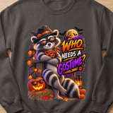 Randy the Raccoon Halloween Sweatshirt thumbnail 11