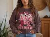 Boo to Breast Cancer Faux Patchwork Tee thumbnail 20