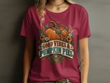 Good Vibes & Pumpkin Pies Tee thumbnail 5