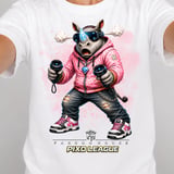 VR Rhino Gamer Shirt for Boys, Funny Virtual Reality Gaming Tee, Kids Birthday Gift, Pixo League by Farron House thumbnail 11