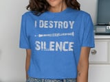 I Destroy Silence Oboe Graphic Tee thumbnail 10
