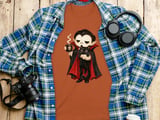 Vampire and Black Cat Coffee Tee or Sweatshirt thumbnail 8