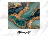 20 oz Agate Tumbler Wrap Sublimation Design, Gold Texture, Straight and Tapered Wrap png, Digital Download for Tumbler thumbnail 3
