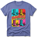 Cowboy Boot Pop ~ Comfort Colors Premium Tee thumbnail 10