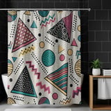90s Memphis Style Digital Pattern Size Bundle Png thumbnail 10