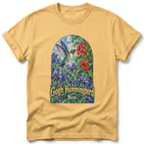 Gogh Hummingbird ~ Comfort Colors Premium Tee thumbnail 7
