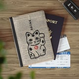 Lucky Cat Vintage Passport Cover thumbnail 4