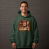Football Season Sweatshirt, Vintage Football Hoodie, Dark Academia Bookish Gameday Shirt, Fall Tailgate Crewneck, Cozy Autumn Sports Gift thumbnail 13