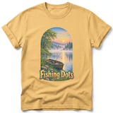 Fishing Dots ~ Comfort Colors Premium Tee thumbnail 7