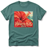 Hibiscus Hello ~ Comfort Colors Premium Tee thumbnail 8